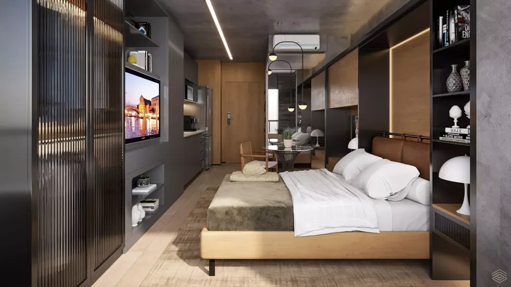 Apartamento, 1 quarto, 25 m² - Foto 1