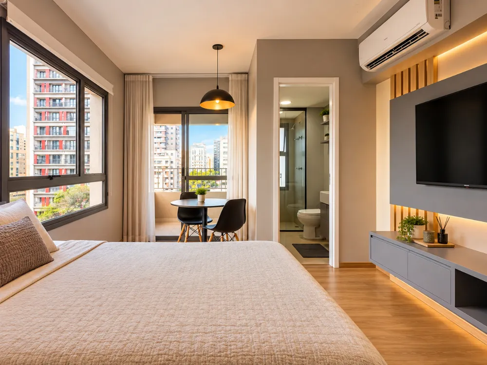 Apartamento, 1 quarto, 30 m² - Foto 1