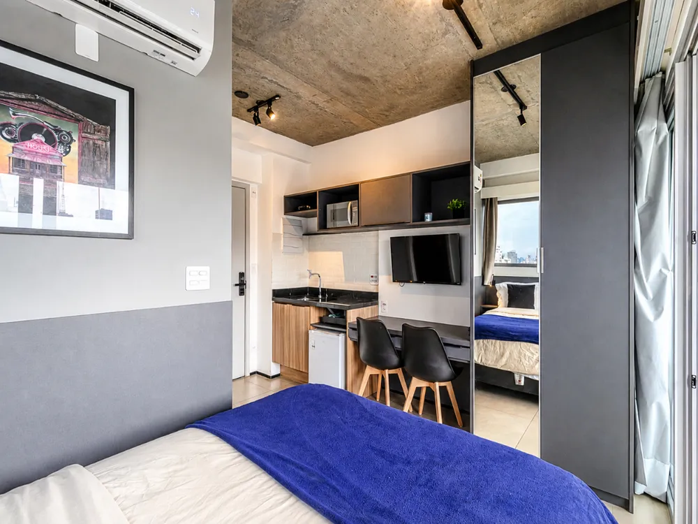 Apartamento, 1 quarto, 21 m² - Foto 1