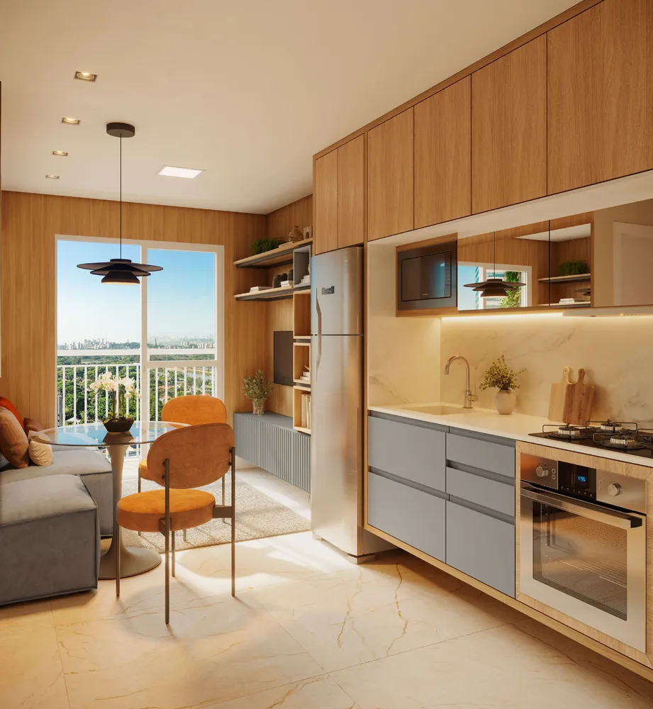 Apartamento, 2 quartos, 31 m² - Foto 2