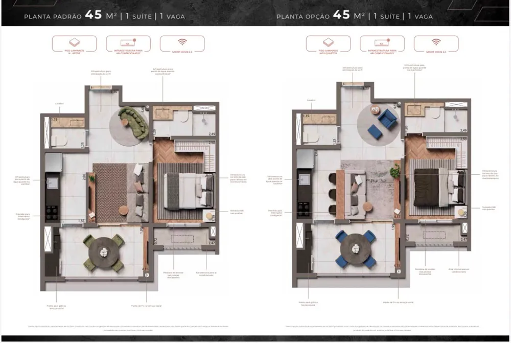 Apartamento, 3 quartos, 159 m² - Foto 1