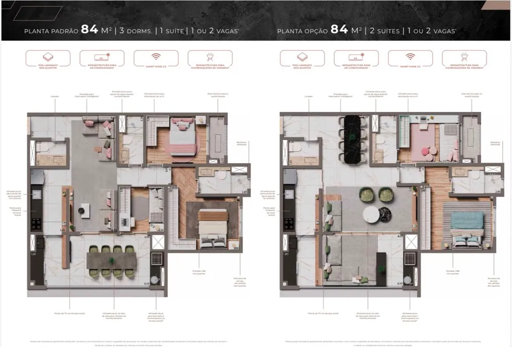 Apartamento, 3 quartos, 159 m² - Foto 2