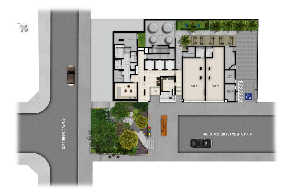 Apartamento à venda com 2 quartos, 39m² - Foto 17
