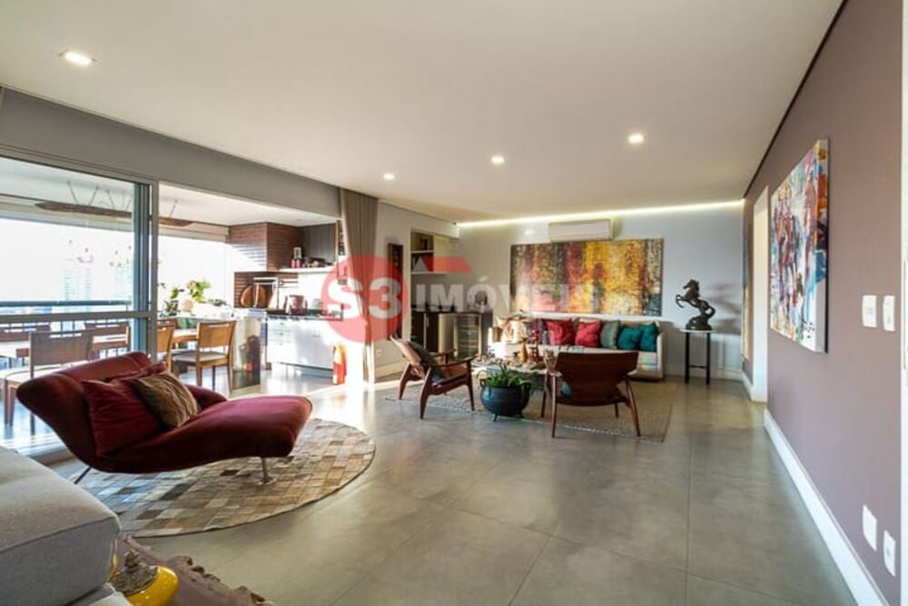 Apartamento à venda com 3 quartos, 168m² - Foto 3