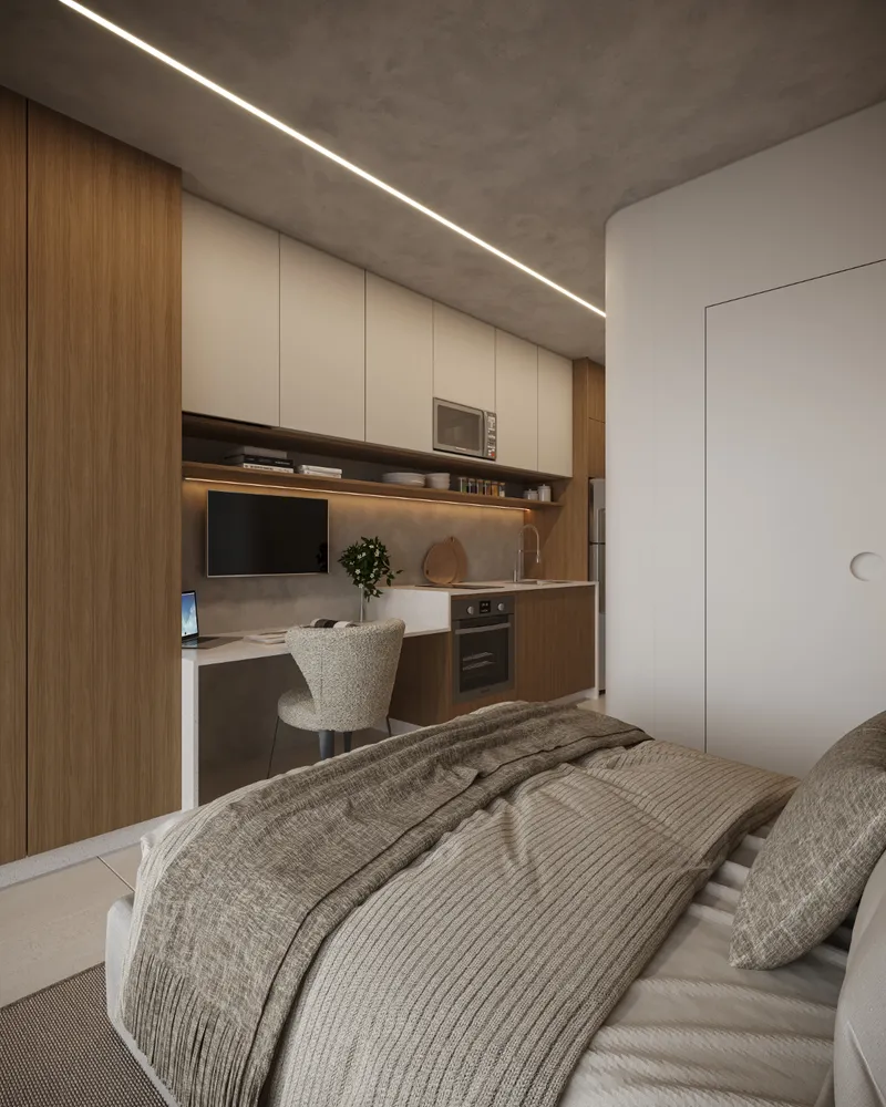 Apartamento, 1 quarto, 24 m² - Foto 1