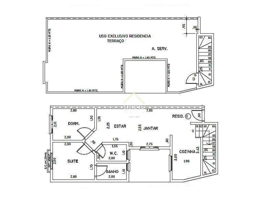 Cobertura, 2 quartos, 96 m² - Foto 1