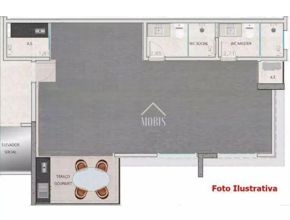 Loft, 72 m² - Foto 9