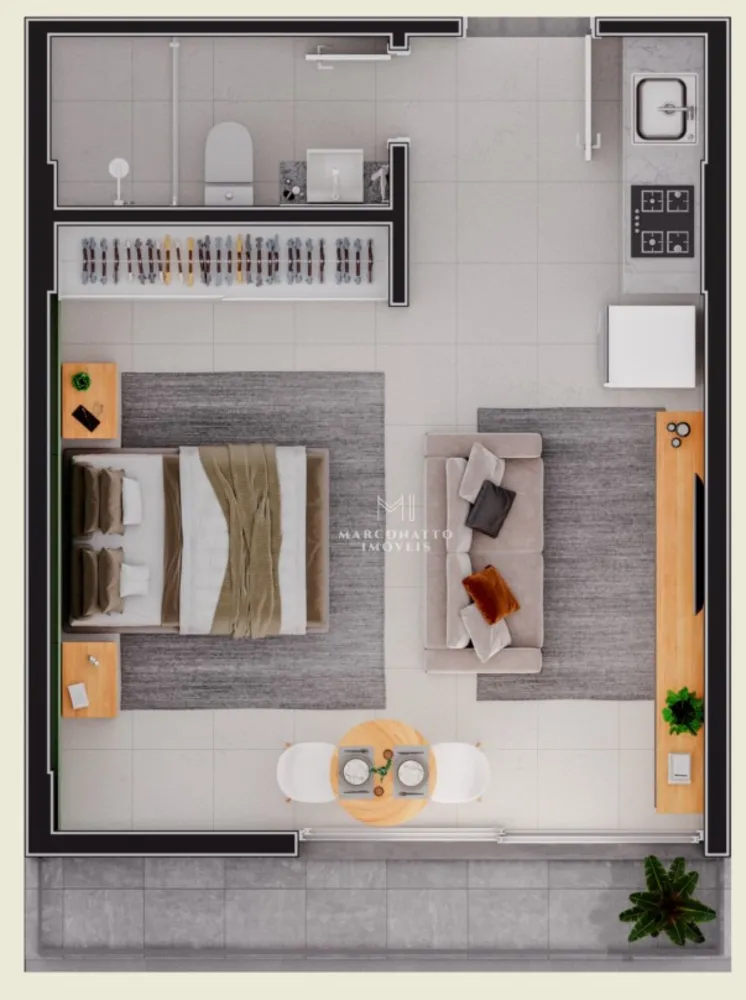 Apartamento, 2 quartos, 62 m² - Foto 21