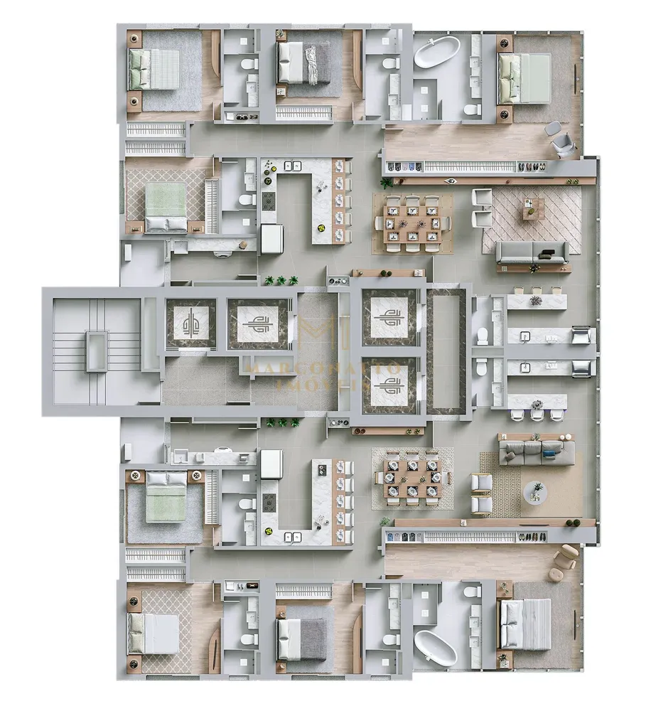 Apartamento, 4 quartos, 184 m² - Foto 13