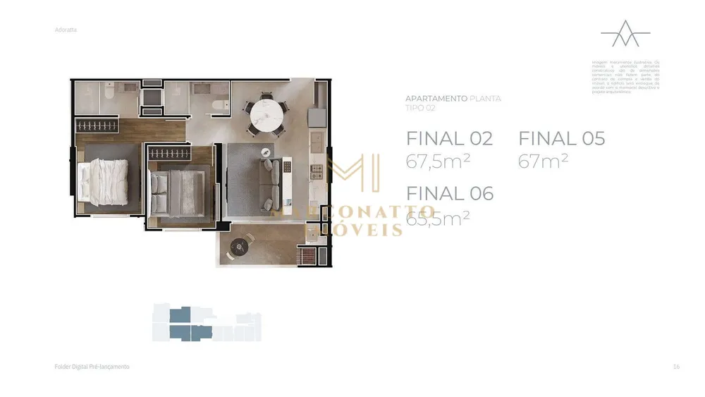 Apartamento, 1 quarto, 48 m² - Foto 12