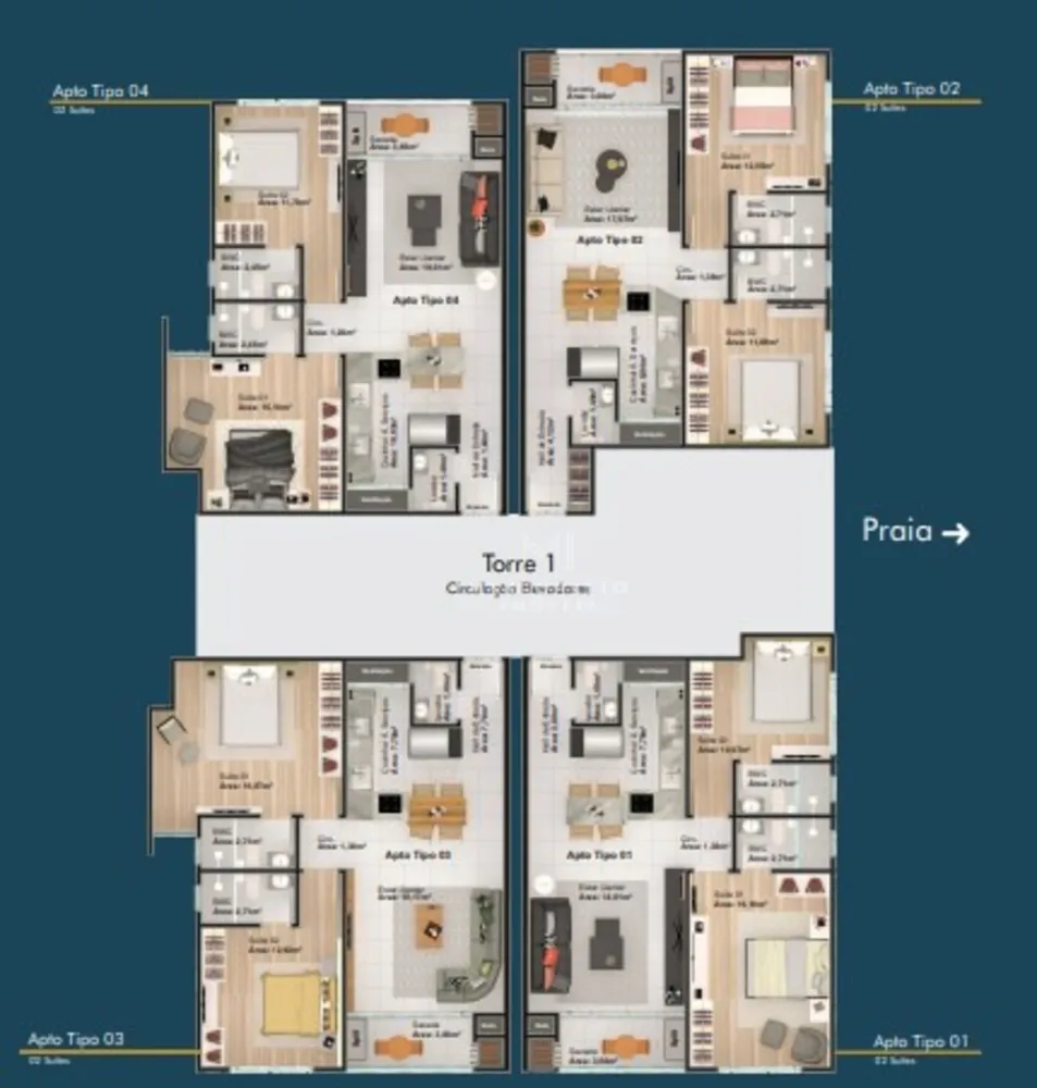 Apartamento, 2 quartos, 80 m² - Foto 15