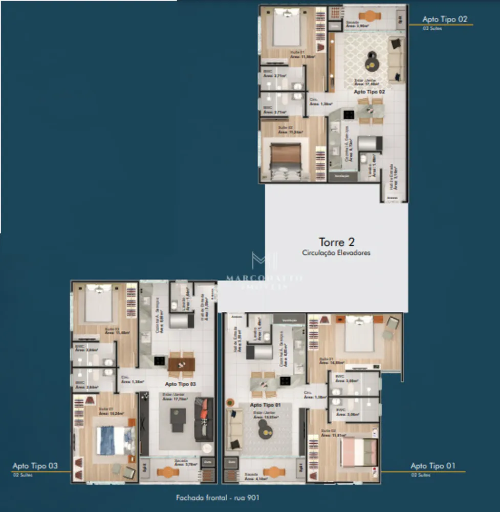 Apartamento, 2 quartos, 80 m² - Foto 5