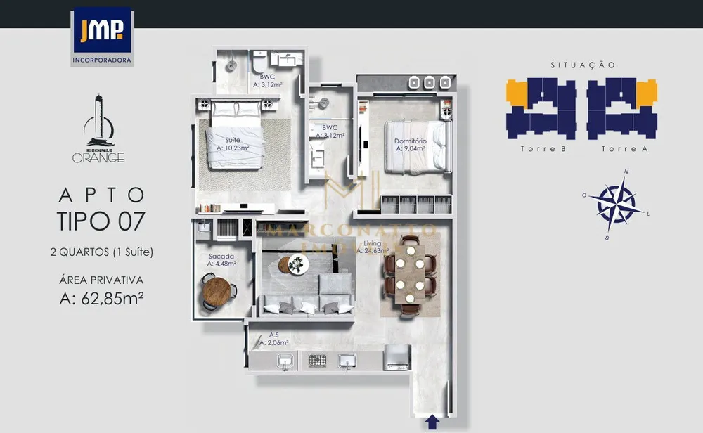Apartamento, 2 quartos, 62 m² - Foto 16