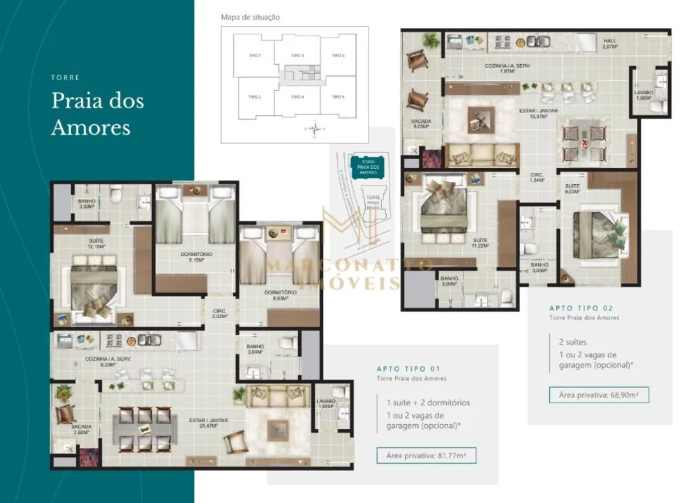 Apartamento, 2 quartos, 62 m² - Foto 9