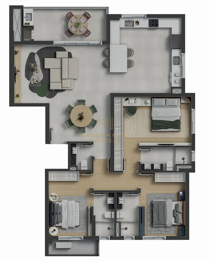 Apartamento, 2 quartos, 86 m² - Foto 15
