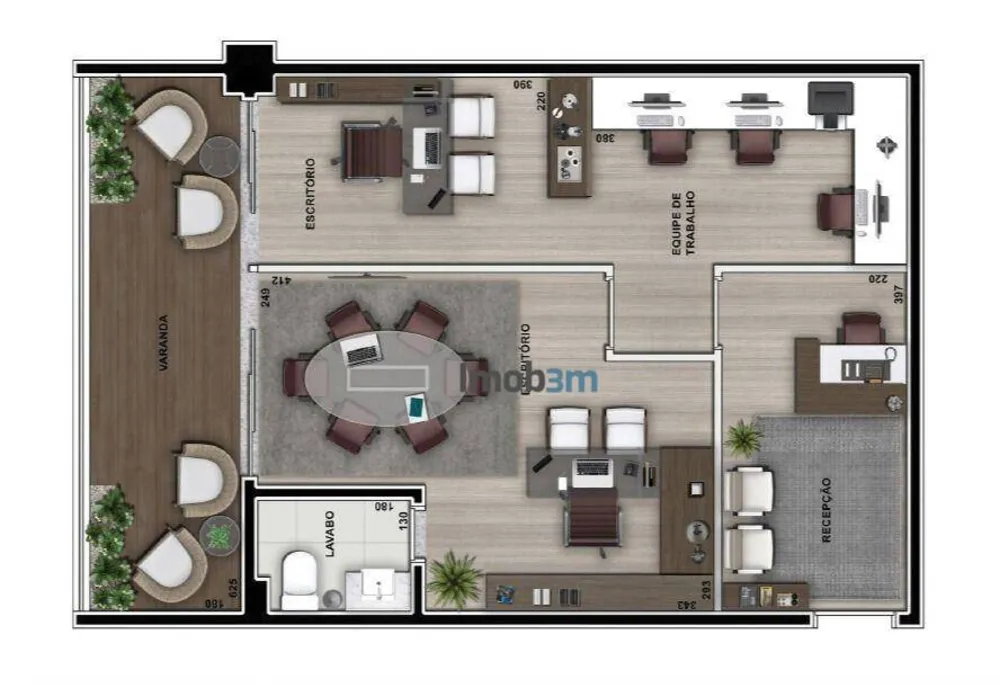 Sala-Conjunto, 66 m² - Foto 2