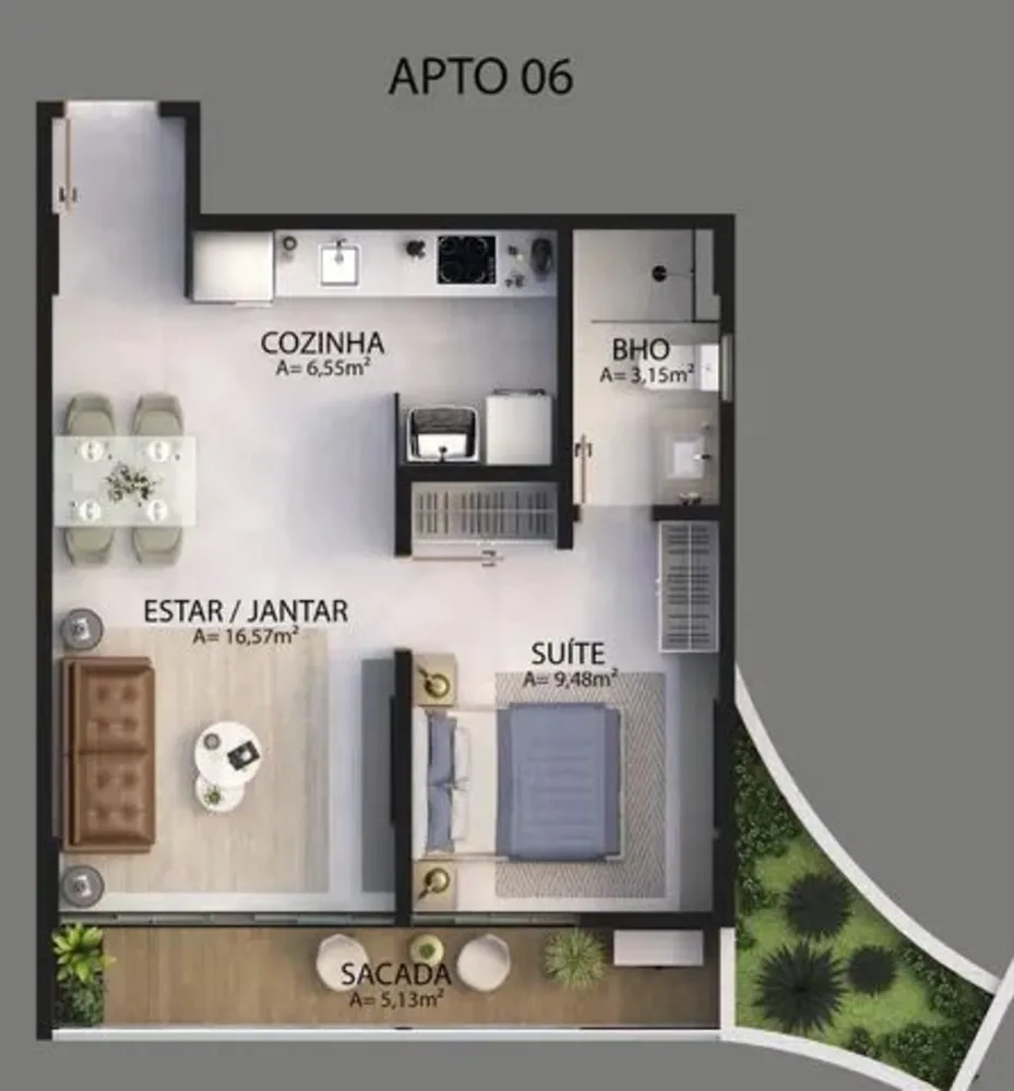 Apartamento, 2 quartos, 90 m² - Foto 14