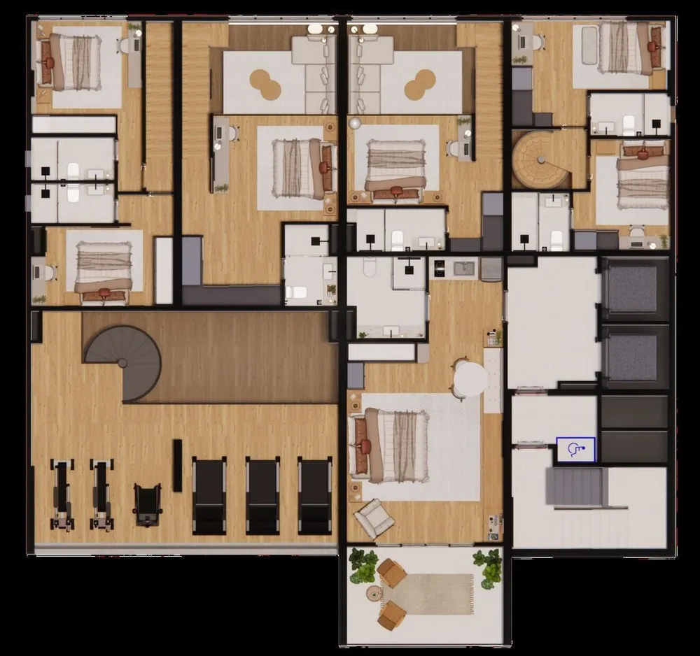 Apartamento, 1 quarto, 33 m² - Foto 3