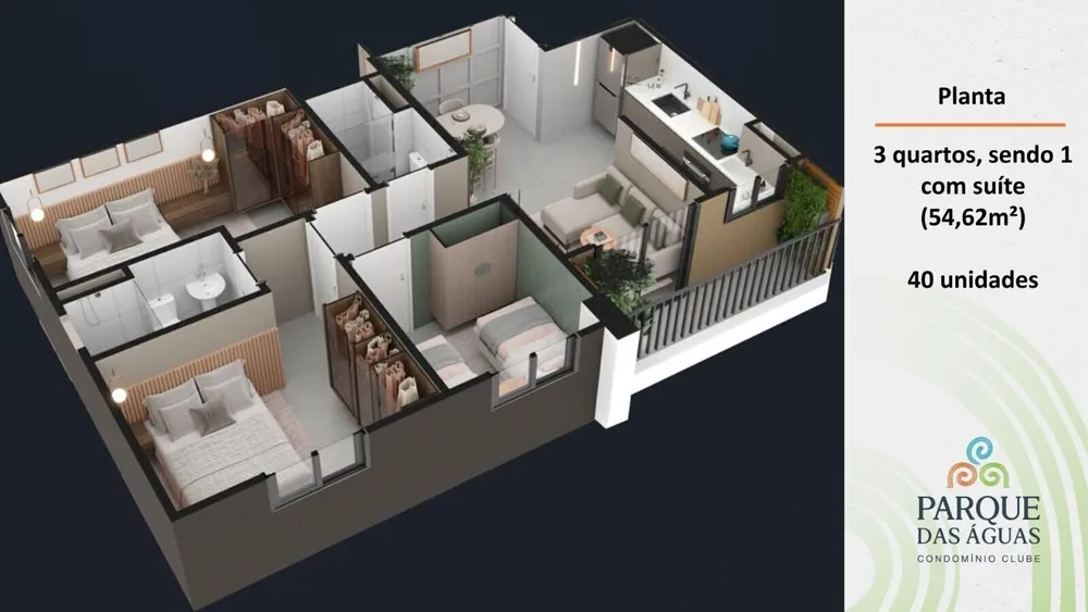 Apartamento, 2 quartos, 42 m² - Foto 5