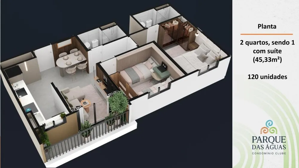 Apartamento, 2 quartos, 42 m² - Foto 7