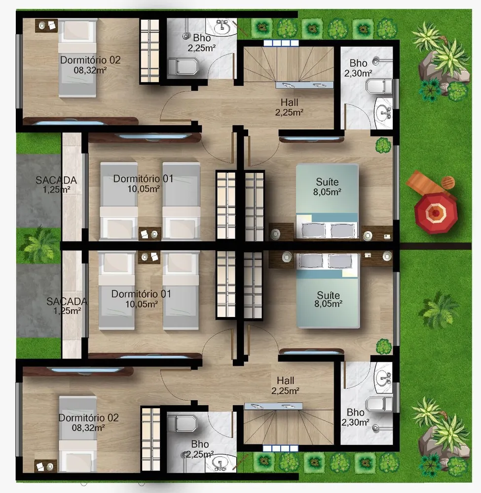 Casa, 2 quartos, 85 m² - Foto 12