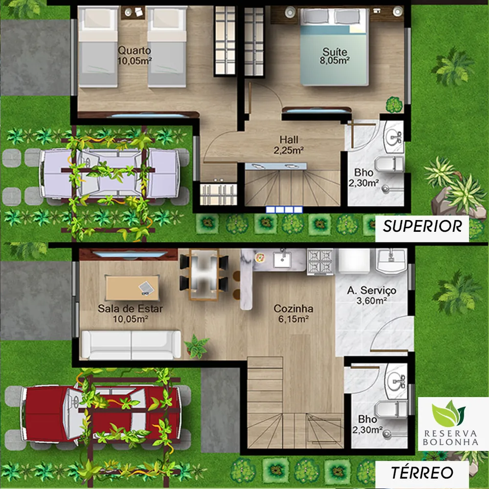 Casa, 2 quartos, 85 m² - Foto 11