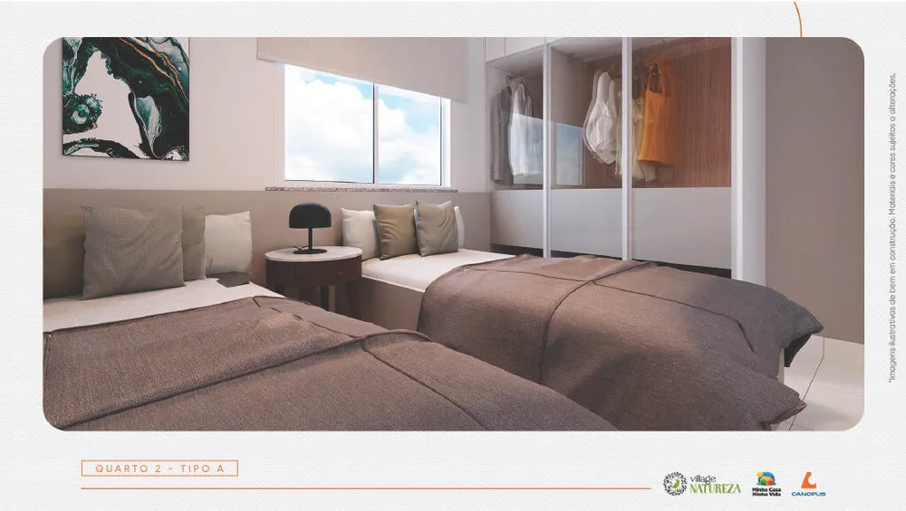 Apartamento, 2 quartos, 43 m² - Foto 1