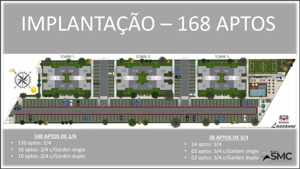 Apartamento, 2 quartos, 50 m² - Foto 3