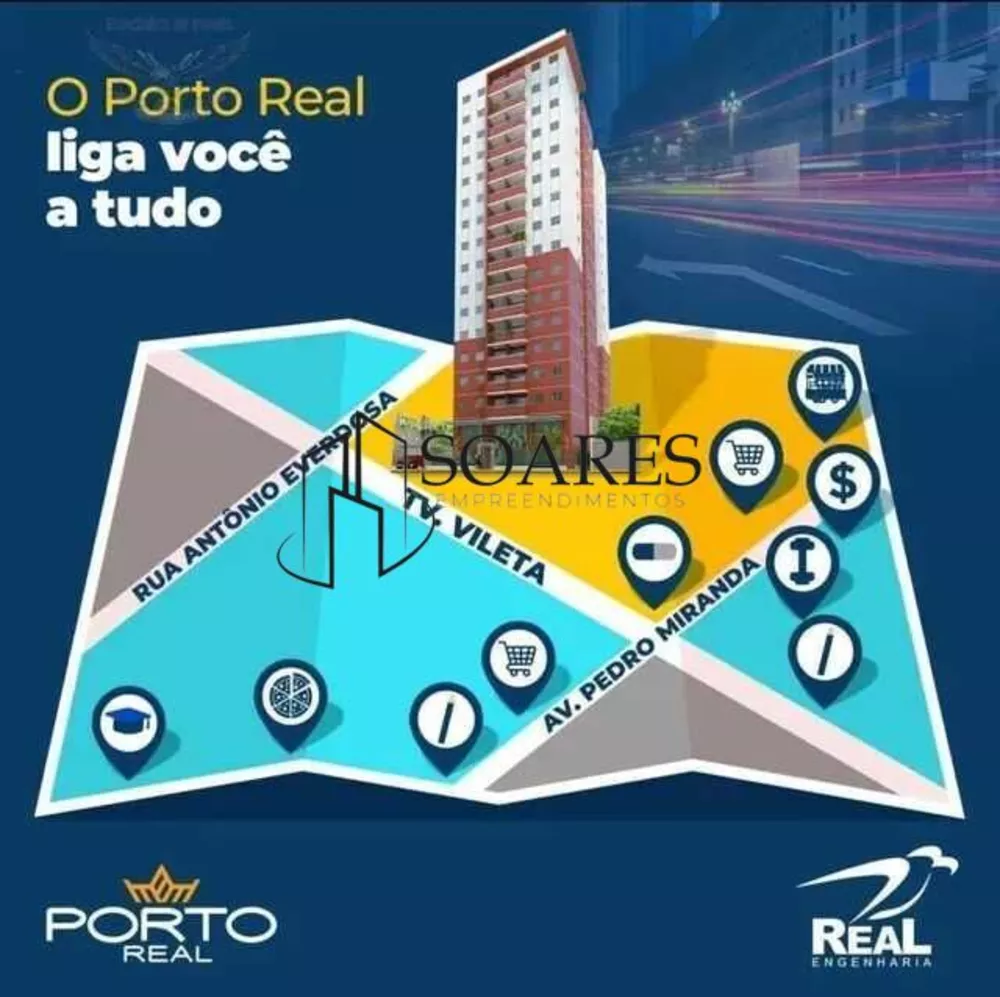 Apartamento à venda com 2 quartos, 49m² - Foto 2