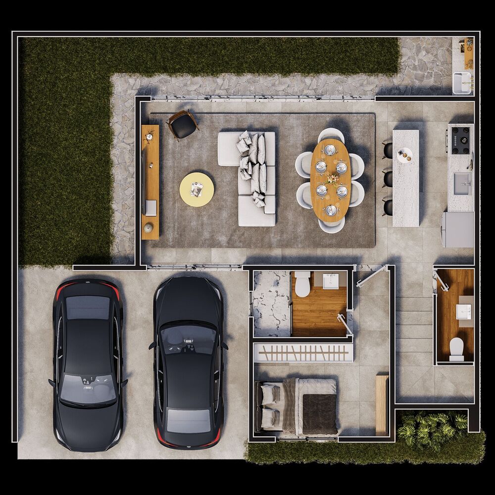 Casa, 3 quartos, 8572 m² - Foto 4