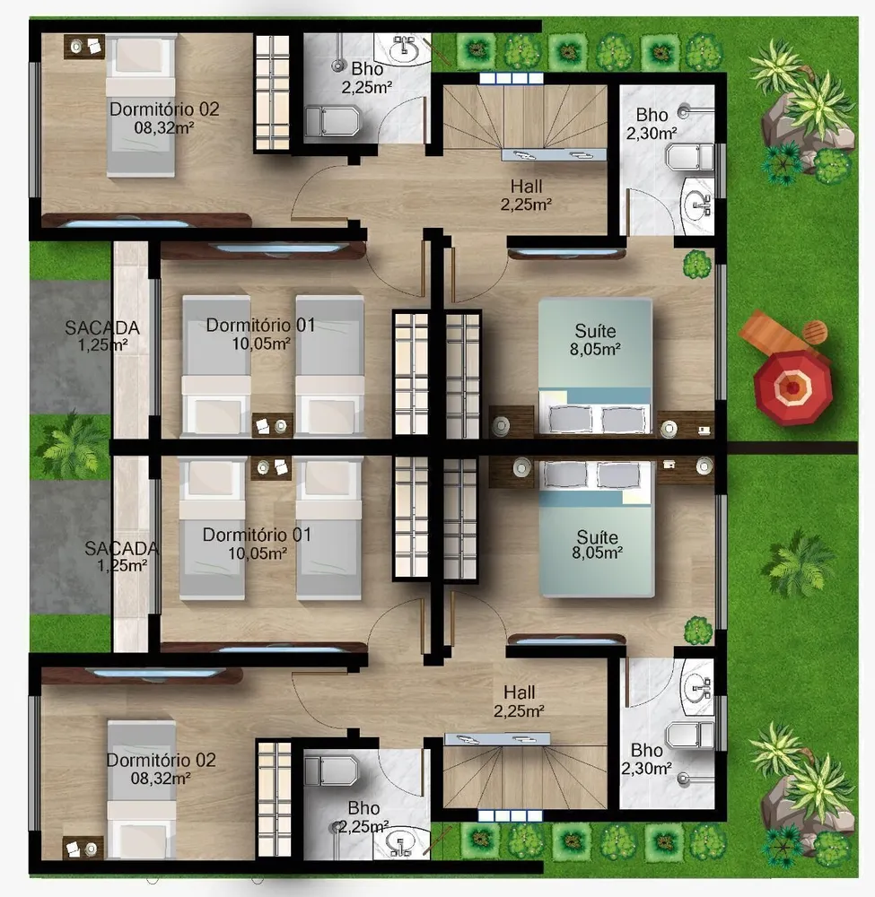 Casa, 2 quartos, 85 m² - Foto 12