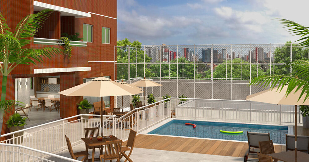 Apartamento à venda com 3 quartos, 57m² - Foto 1