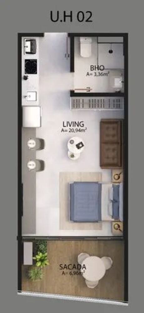 Apartamento à venda com 2 quartos, 90m² - Foto 1