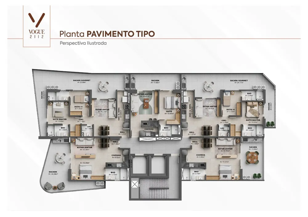 Apartamento, 2 quartos, 90 m² - Foto 7