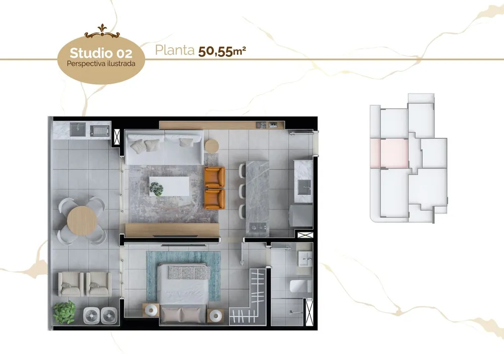 Apartamento, 2 quartos, 62 m² - Foto 4
