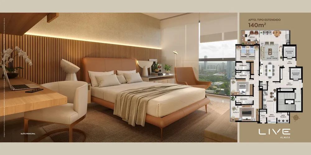 Apartamento, 3 quartos, 140 m² - Foto 7
