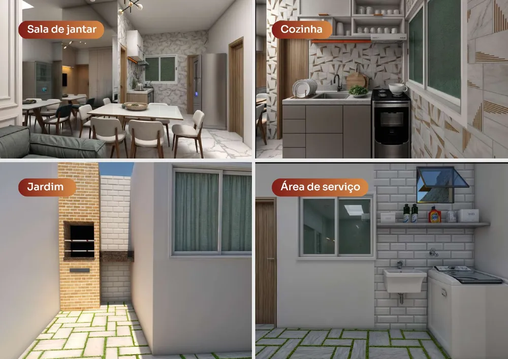 Casa, 2 quartos, 62 m² - Foto 6