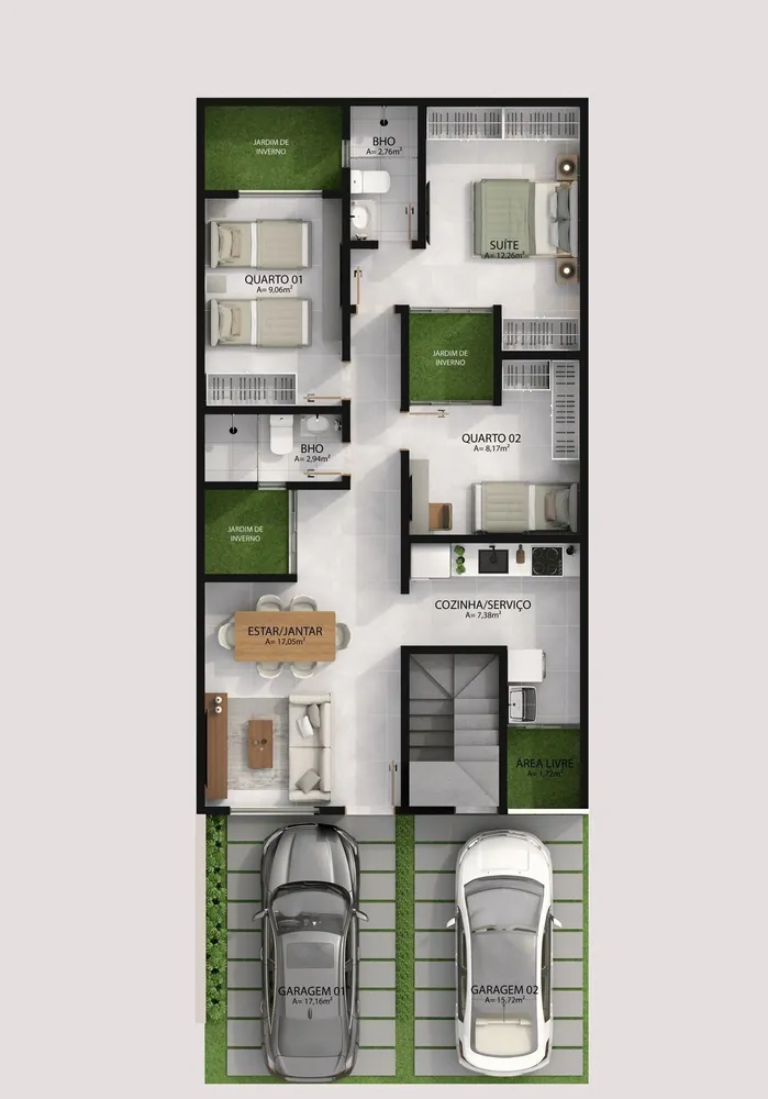 Apartamento, 3 quartos, 83 m² - Foto 7