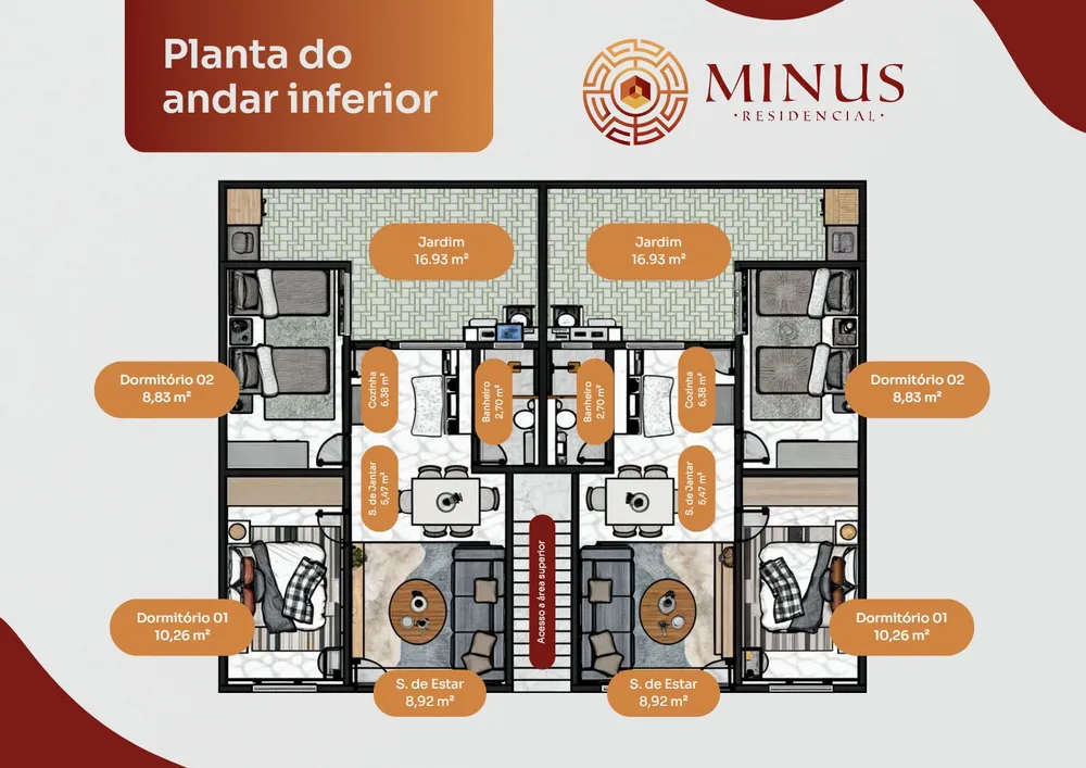 Casa, 2 quartos, 62 m² - Foto 5