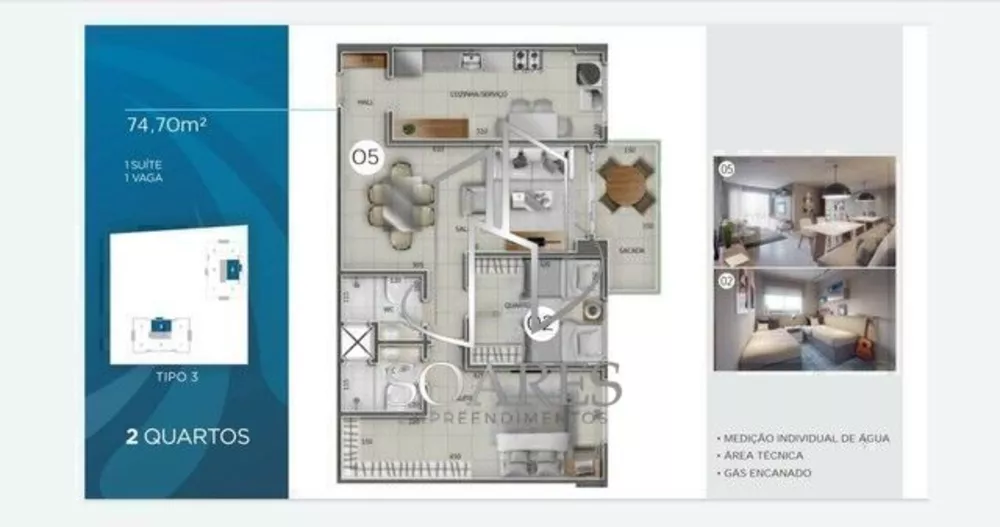 Apartamento, 3 quartos, 90 m² - Foto 32