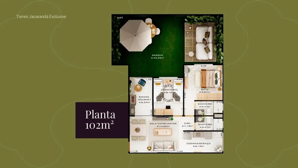 Apartamento, 2 quartos, 53 m² - Foto 4