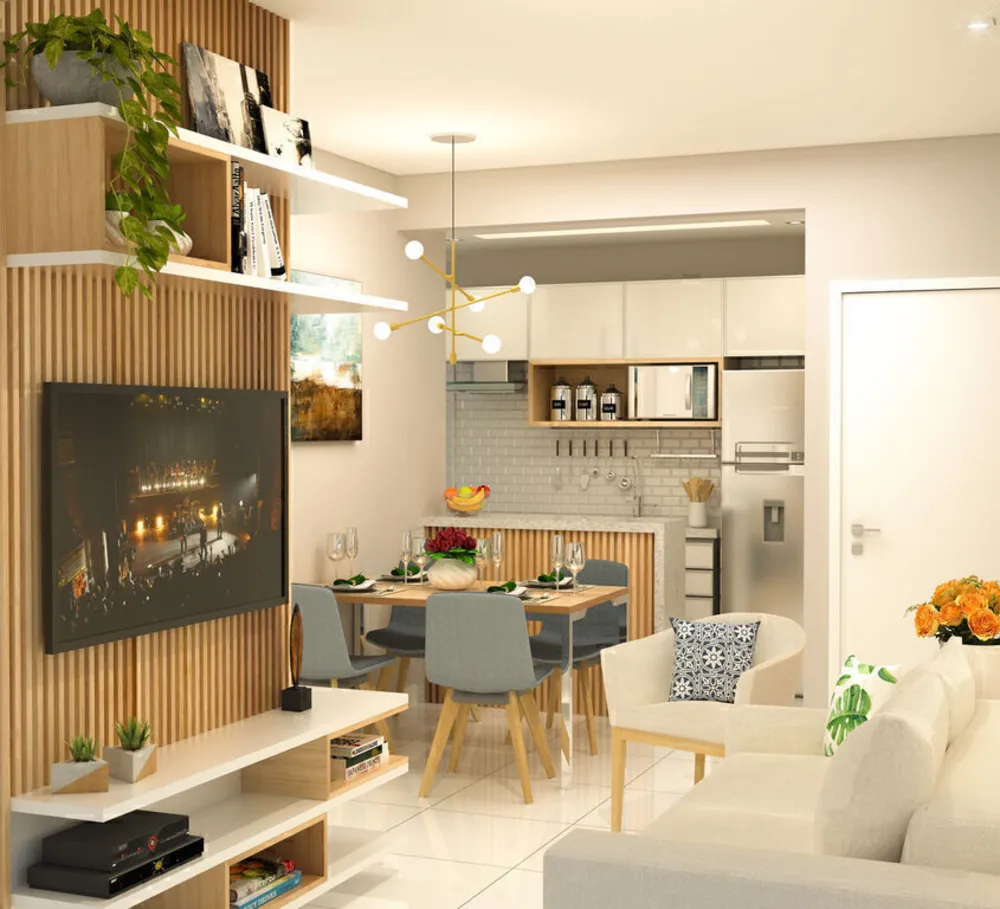 Apartamento, 3 quartos, 57 m² - Foto 3