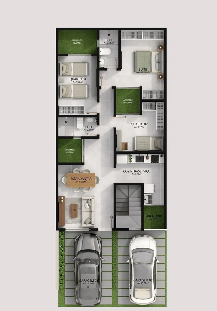 Apartamento, 3 quartos, 83 m² - Foto 6