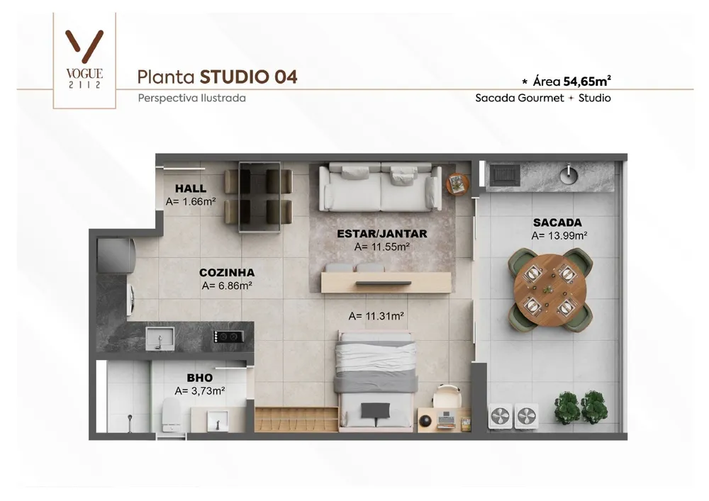 Apartamento, 2 quartos, 90 m² - Foto 36