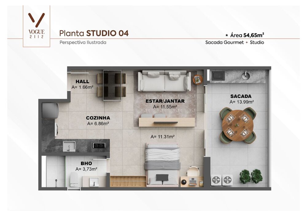 Apartamento, 2 quartos, 90 m² - Foto 17