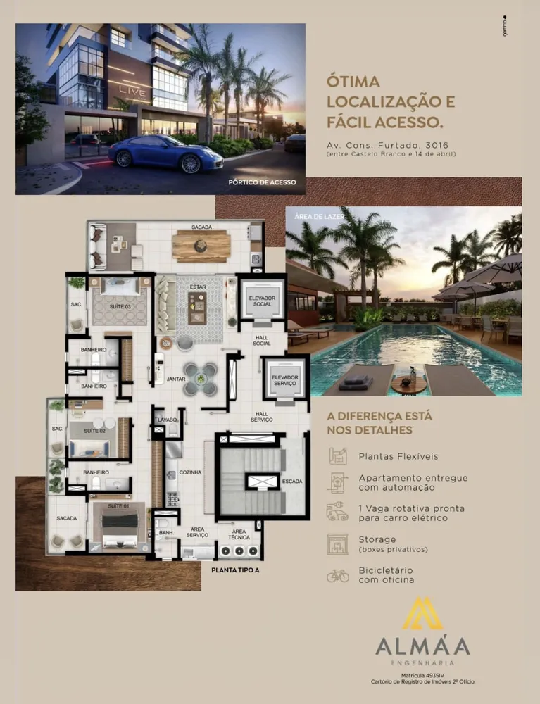 Apartamento, 3 quartos, 140 m² - Foto 3