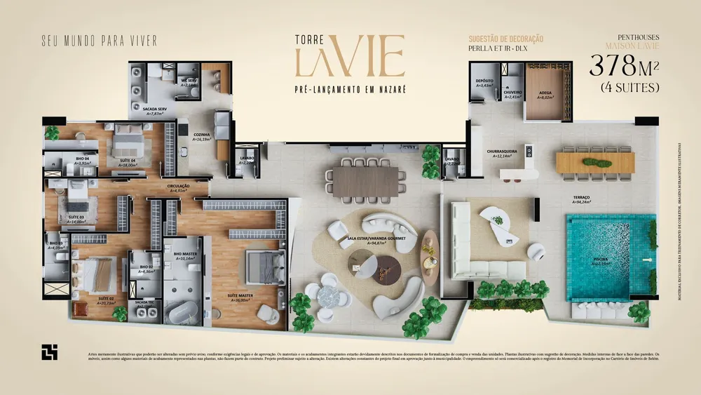 Apartamento, 4 quartos, 188 m² - Foto 15