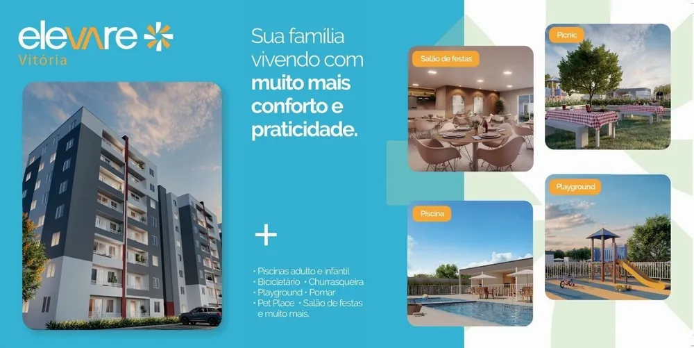 Apartamento, 2 quartos, 43 m² - Foto 2