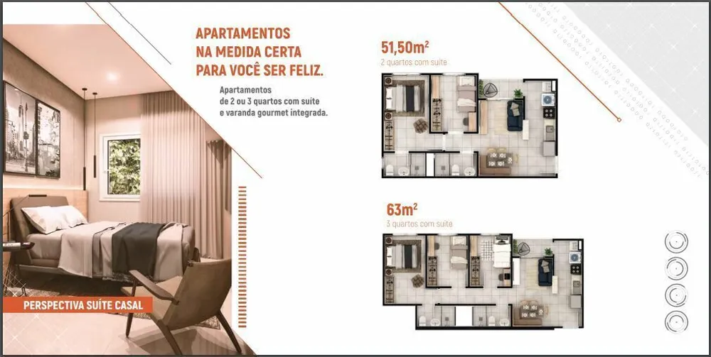 Apartamento, 2 quartos, 51 m² - Foto 8