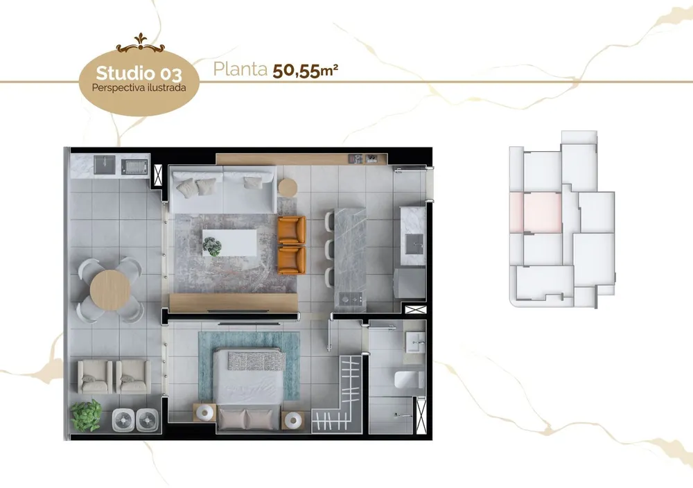 Apartamento, 2 quartos, 62 m² - Foto 5